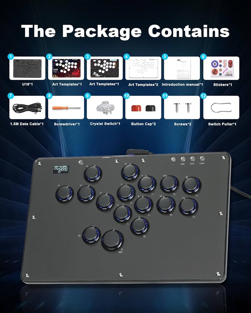 その他 HAUTE42 U16 Amazon.com: Haute42 Leverless Controller Arcade Stick